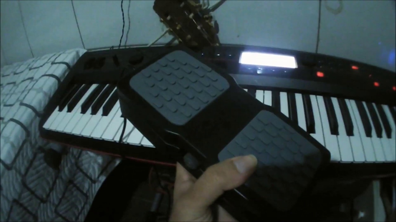 Como usar pedal de expressão no Korg Kross 1 - String Independente
