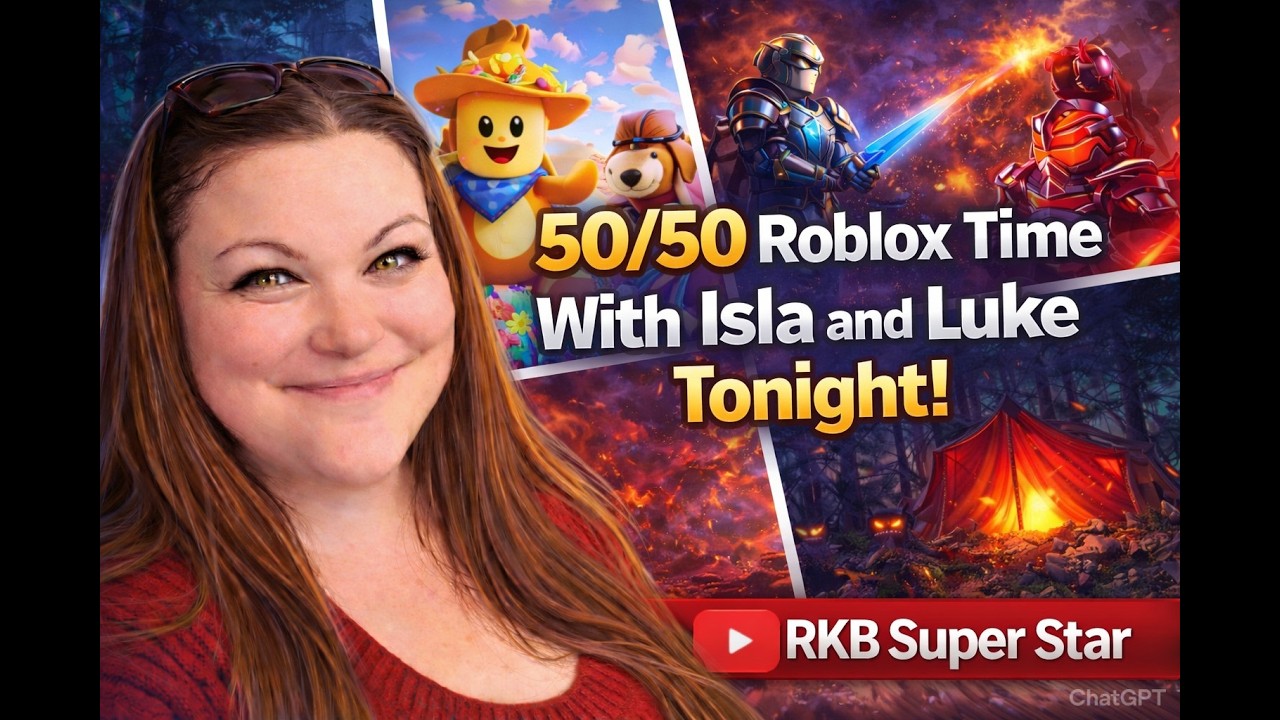 Come Join Luke and then Isla on Roblox! :)