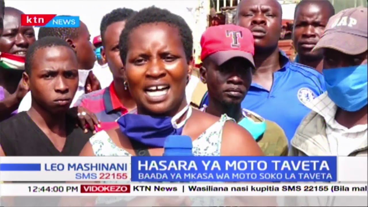 Taita Taveta: Mkasa wa moto katika soko la Taveta chasababisha hasara mjini Taveta