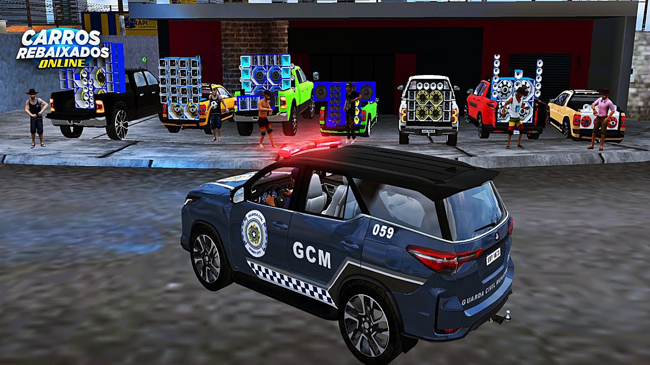 CARROS REBAIXADOS ONLINE | OPERAÇÃO DA GCM ACABA COM RACHA DE PAREDÃO NA FESTA !