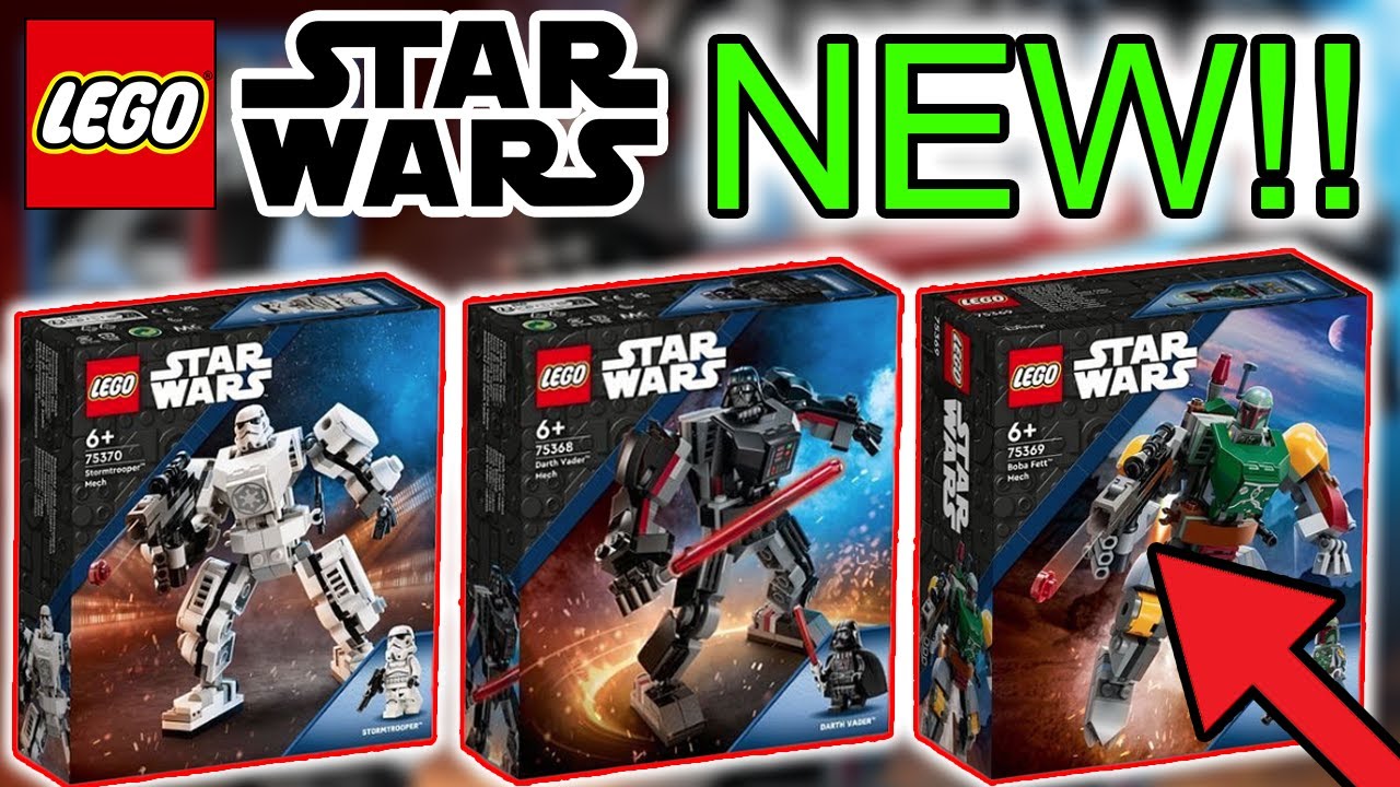 NEW Lego Star Wars Mechs 2023!!! Weird but Great ???