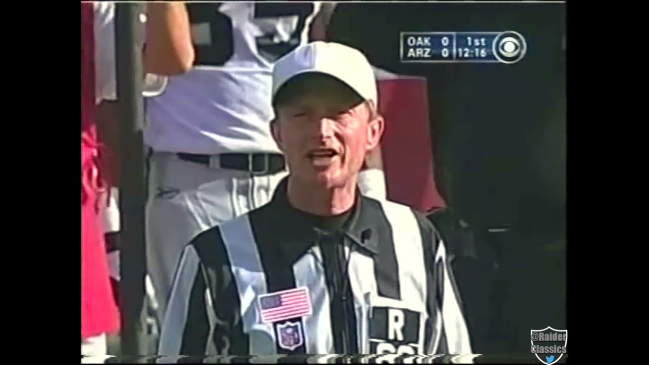 2002 - WK 12 - OAK @ ARZ [FULL GAME]