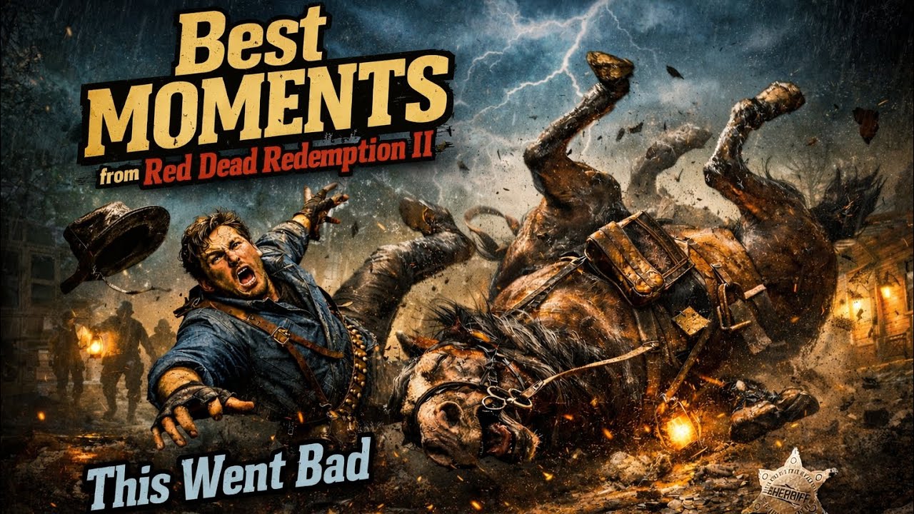 Red Dead Redemption 2 Fail Compilation