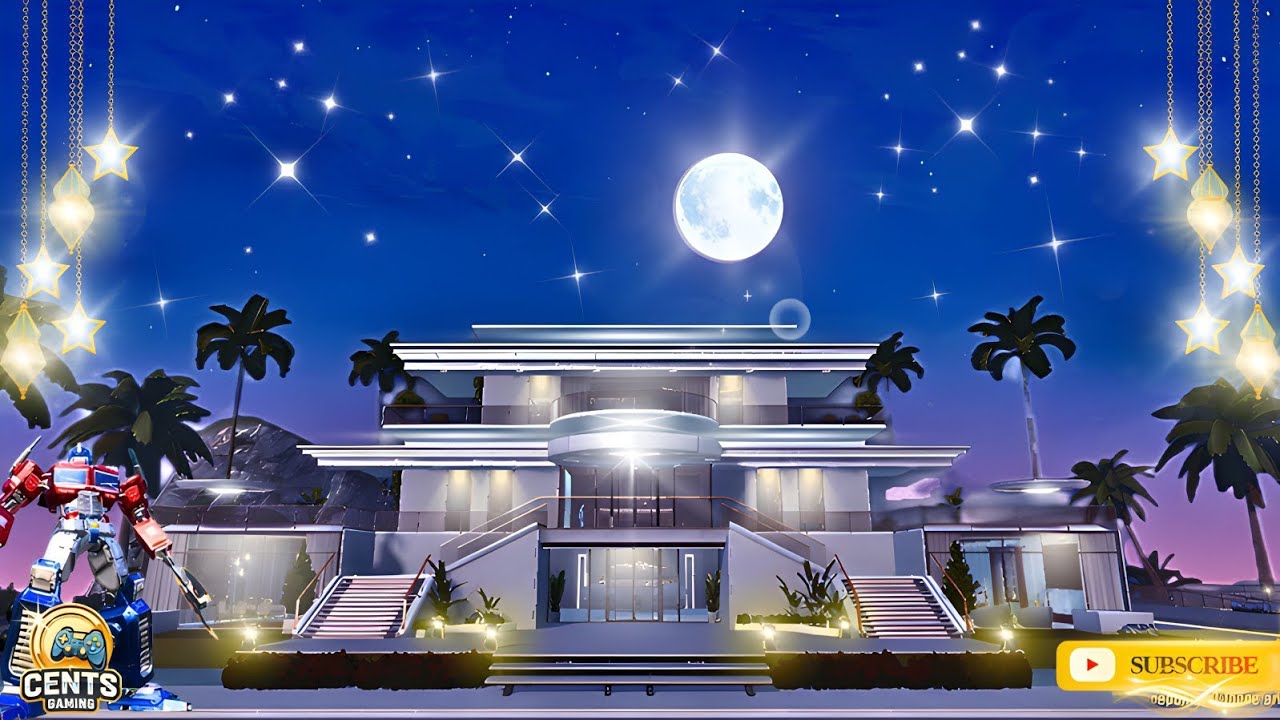 The Futuristic Home Design | Pubg And Bgmi Home Design For level 30 | Bgmi Home Design 