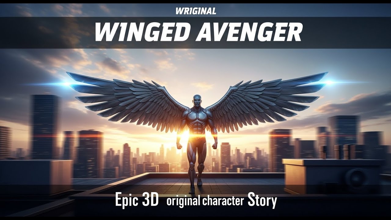 **“Winged Avenger: The Ultimate Hero Story – Epic 3D Adventure”