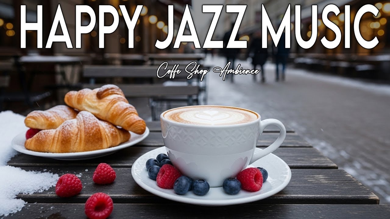 Happy Jazz Music ☕ Bossa Nova Coffee Vibes for Good Mood, Study Focus and Relaxing Morning