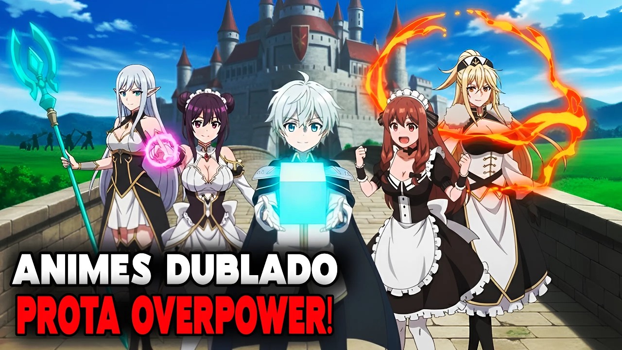🔥TOP 10 Animes com protagonista apel&atilde;o que voc&ecirc; encontra na Crunchyroll (DUBLADOS)