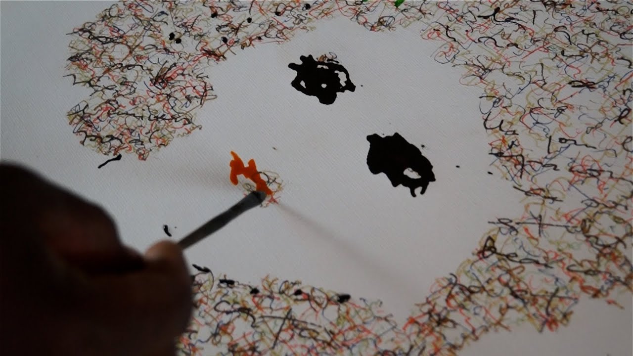 Christophe Sawadogo - The Artist at Work