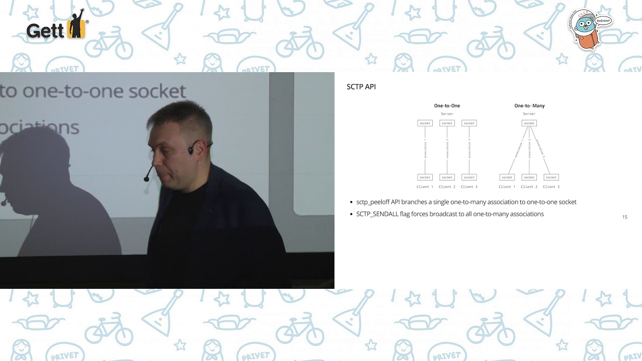 Зачем нужен SCTP и как с ним работать в Go. Алексей Найденов, ITooLabs.