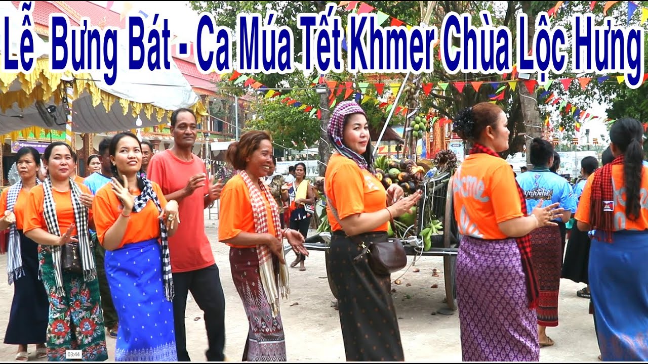 Chol Chnam Thmay Chùa Se Ray Odom LN BP - ពិធីកាន់បិណ្ឌ និងរាំវង់ឆ្នាំថ្មី