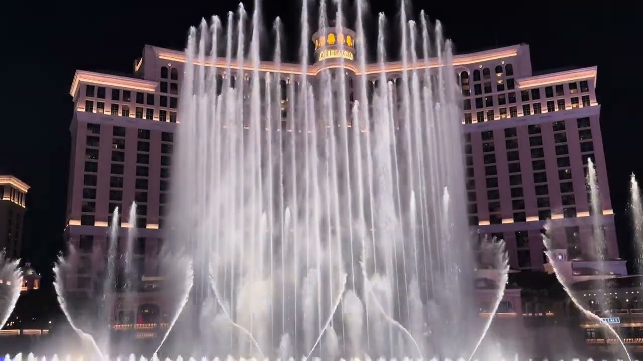 Bellagio Fountains, All Night Long