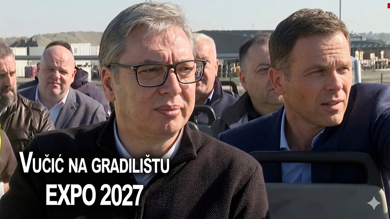 Vučić obilazi gradili&scaron;te EXPO