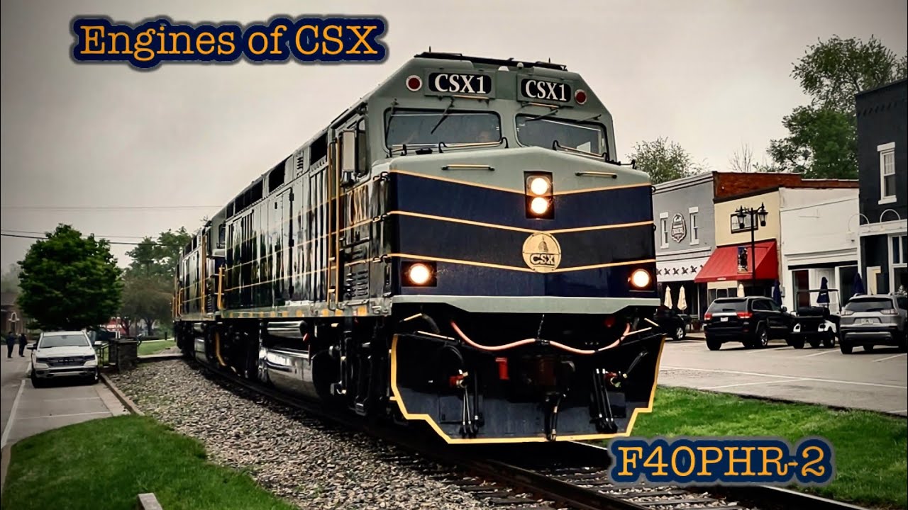 Engines of CSX: F40PHR-2 (F40PH)