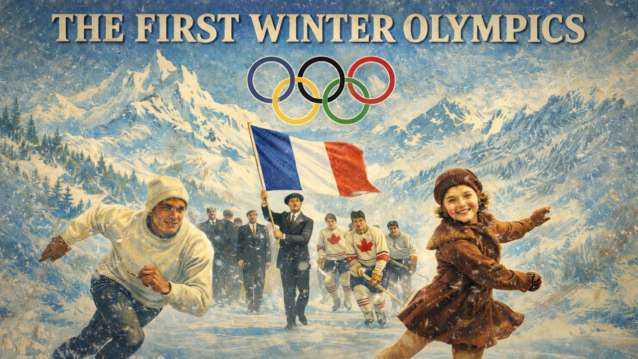 The First Winter Olympics (1924 Chamonix) - How It All Started ❄️