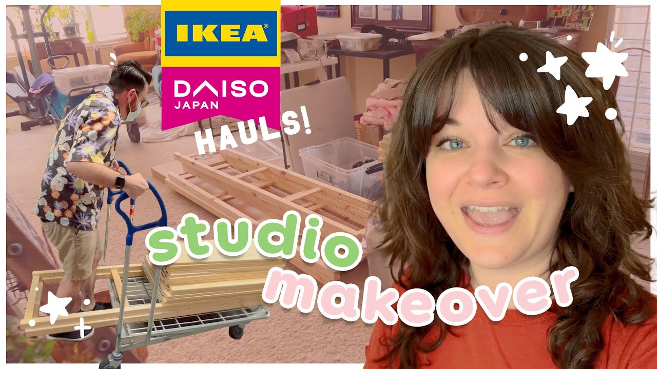Small Business Ikea Haul! [ Studio Makeover VLOG ]