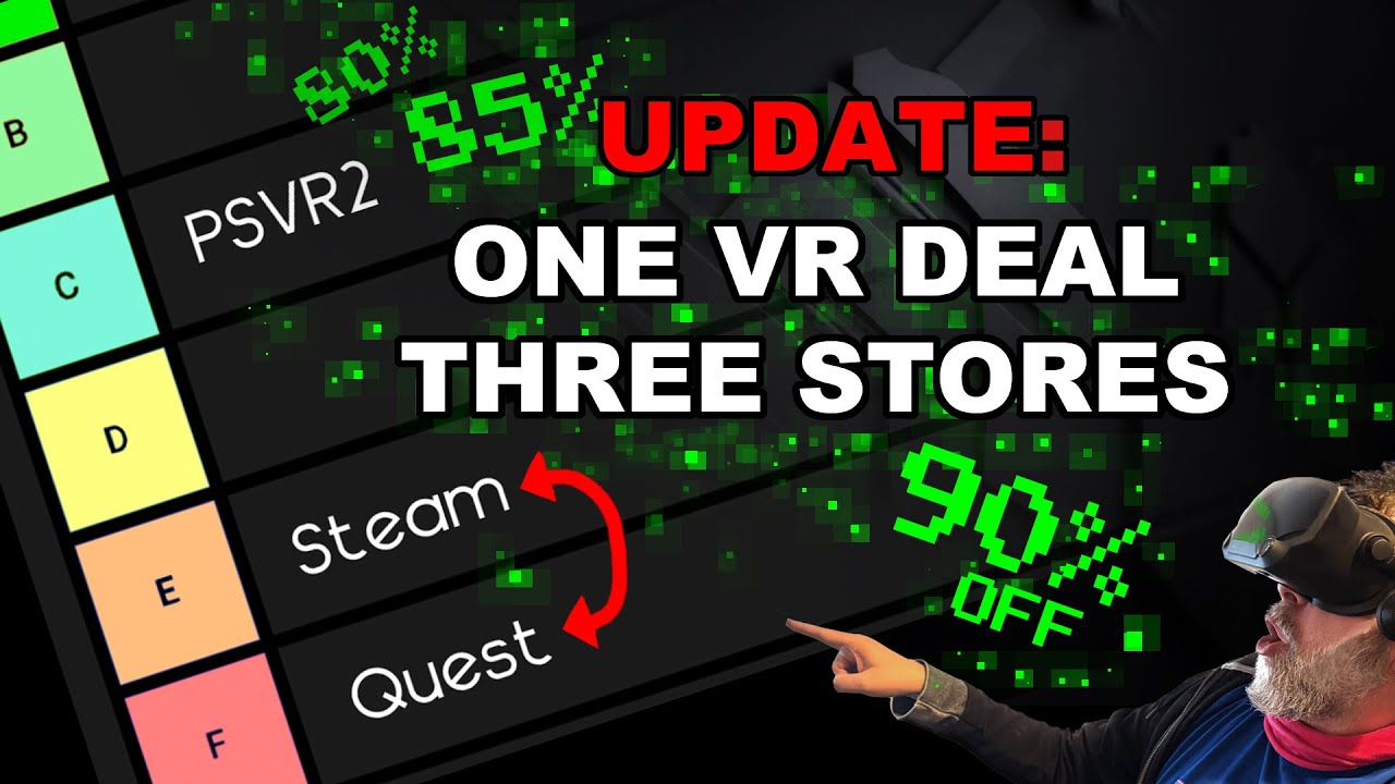 UPDATE: How Our Huge VR Discount Went On 3 Major Storefronts - PSVR2 - Quest - SteamVR