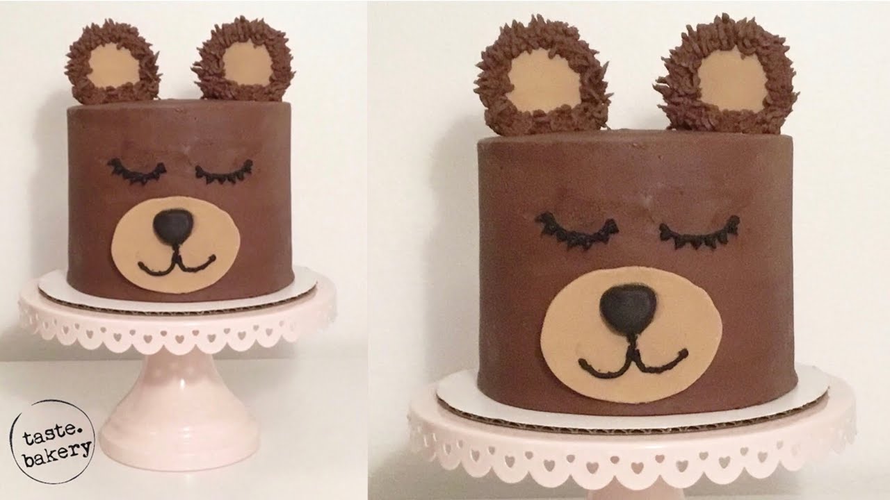 How to Make a Teddy Bear Cake / Teddy Bear Baby Shower / Birthday / Theme / Ideas / Boy Girl - EASY