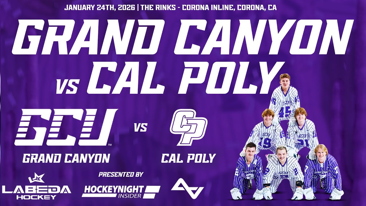 GRAND CANYON vs CAL POLY | NCRHA College Roller Hockey