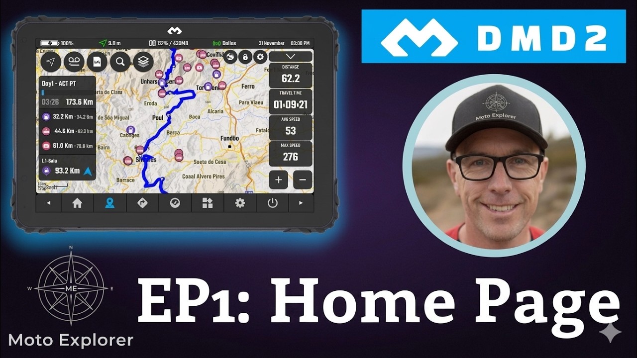 Moto Explorer: DMD2 Deep Dive - Episode 1 - Home Page