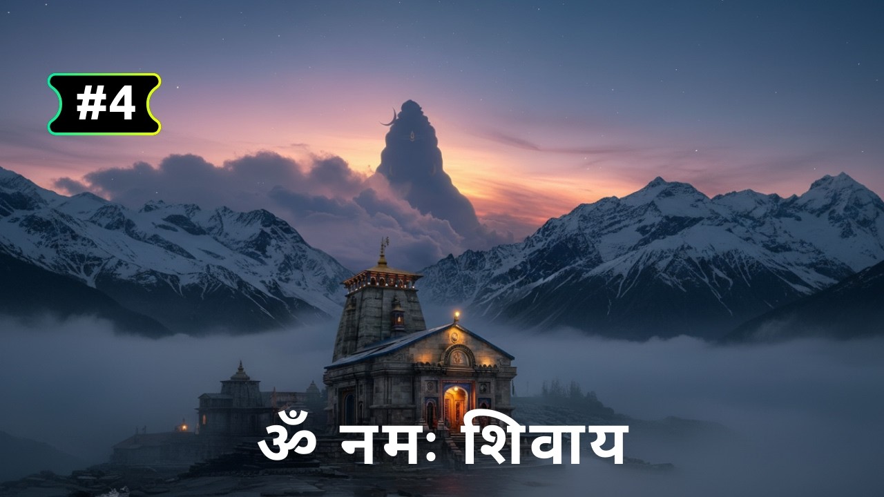 #4 ॐ नमः शिवाय | Om Namo Shivaya | Relaxing | Slow Peaceful Meditation Mantra | Mahashivratri 2026