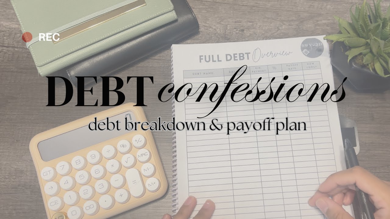 DEBT CONFESSIONS | Cash Planning & My Debt Payoff Plan for 2026