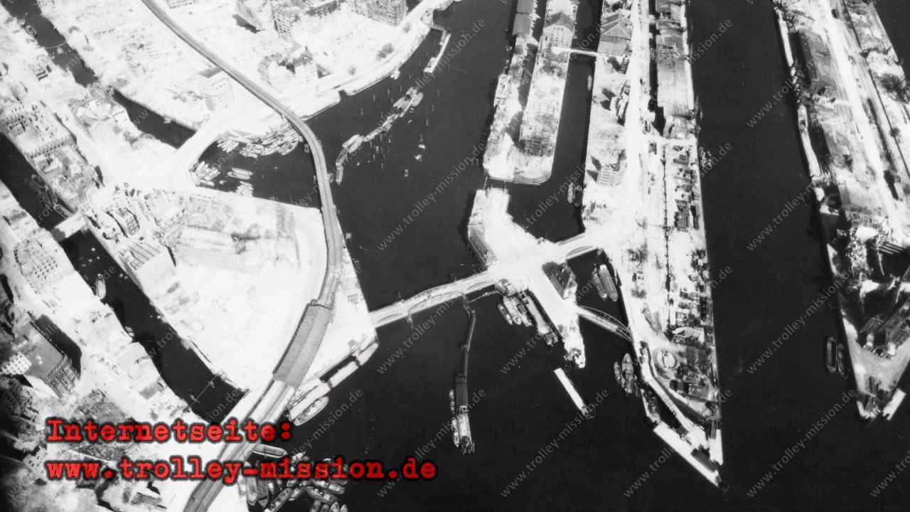 Hamburg 1945 Luftaufnahmen und Luftbilder: Historische Bilder und Fotos (Zweiter Weltkrieg)