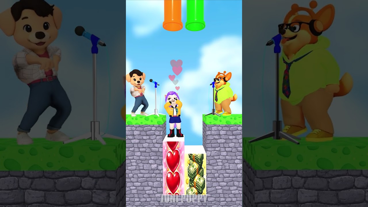 Who Will Rumi Choose? Jinu Dog vs Nick ❤️ 