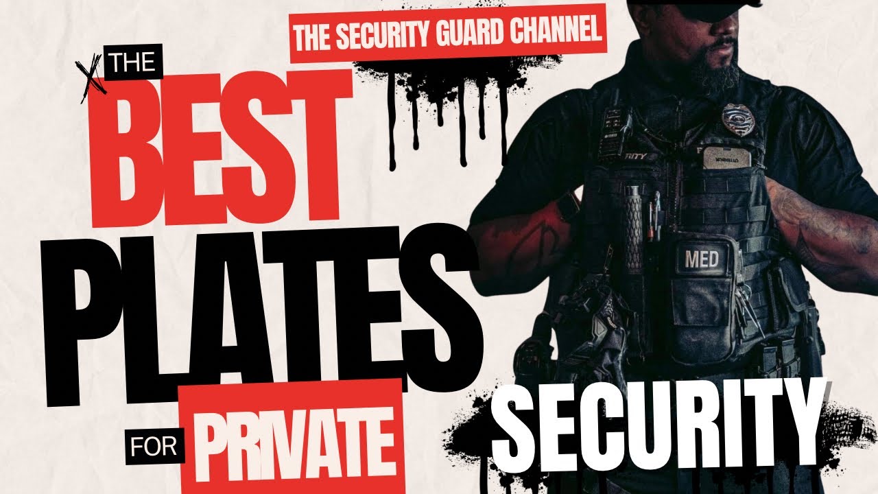 Enhance Your Safety: Top Bulletproof Plates for Security Guards