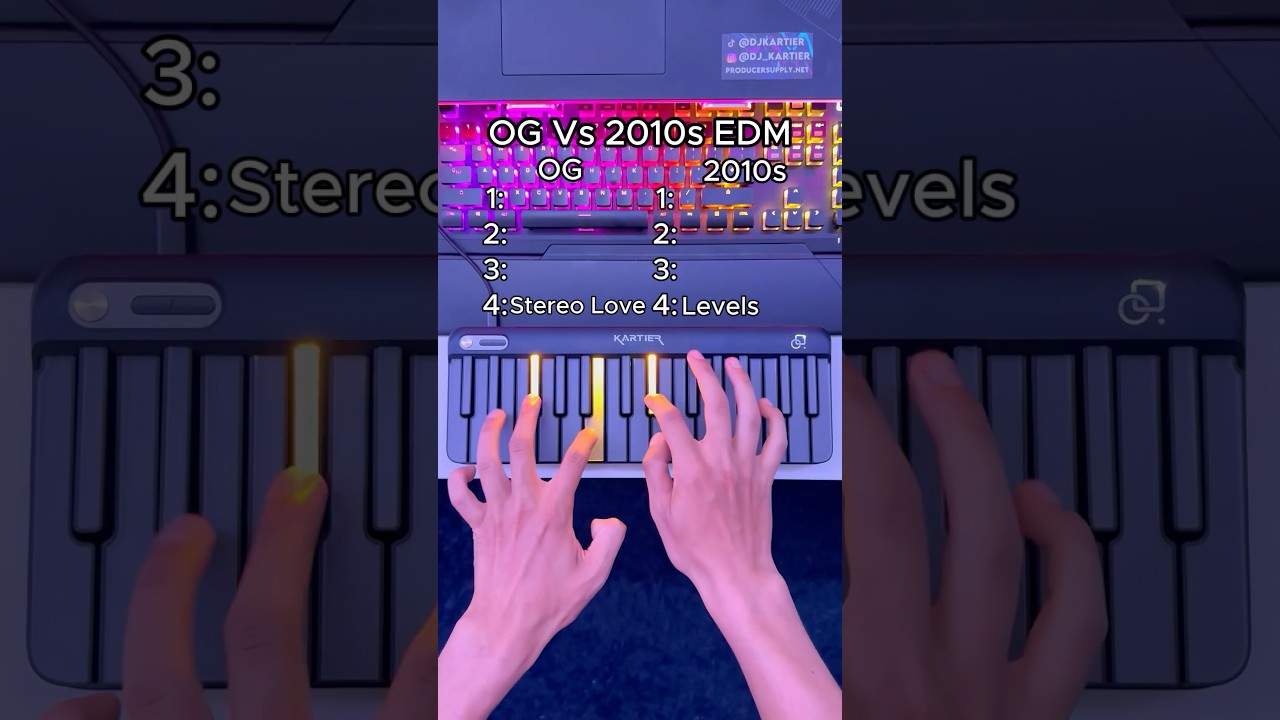 OG Vs 2010s EDM Songs👀 Which One You Picking?
