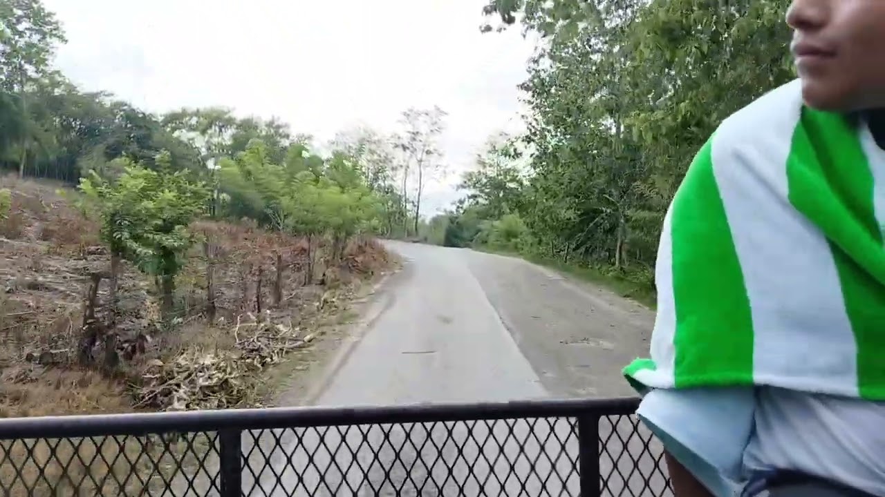 Paisajes de la Huasteca Hidalguense. Rumbo al Río de Cacateco Huejutla Hidalgo.