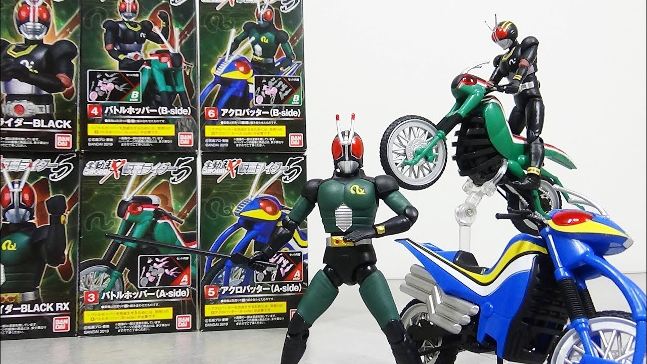 [アーツ超え！] SHODO-X 掌動駆 仮面ライダー5 （全6種）レビュー 食玩