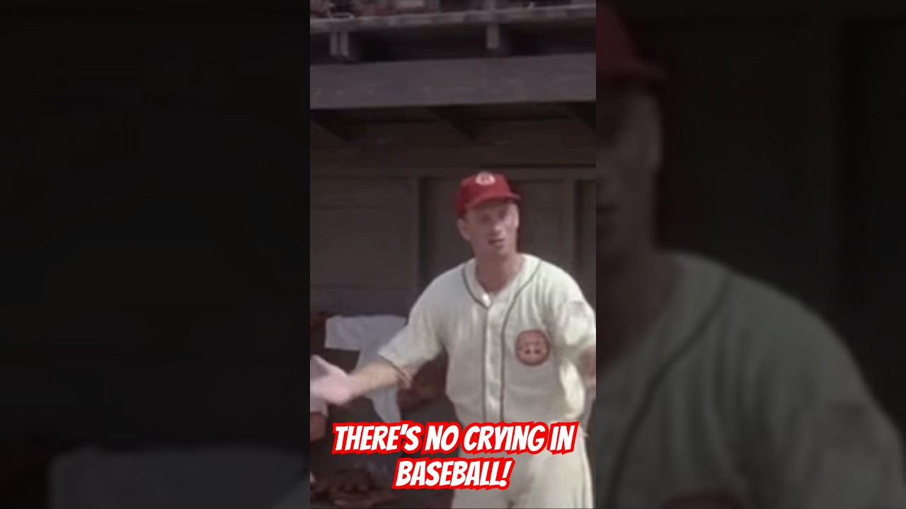 There’s No Crying In Baseball! 😢😂 