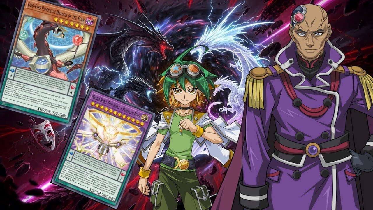ODD-EYES PENDULUM DRAGON OF THE FOUR DECK [LOCH/LOCR] – Master Spirit Tech Force Pendulum Ruler🐲