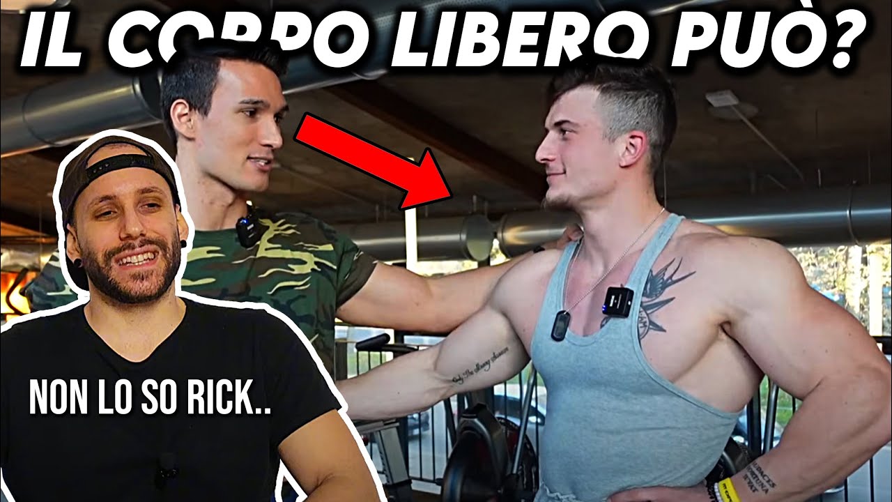 SI ALLENA SOLO A CORPO LIBERO, NON SEMBRA UN CALISTENICO, COM'É POSSIBILE? (Dennis Callà è confuso)