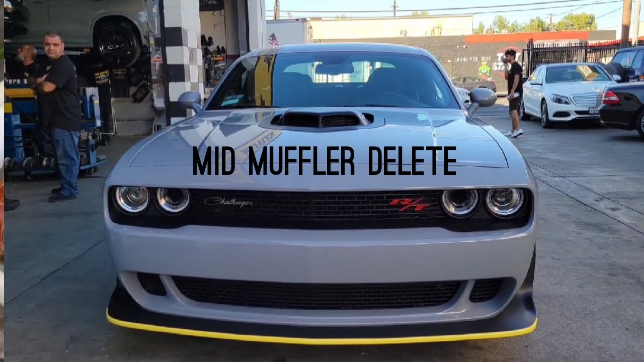 2021 SCATPACK SHAKER WIDEBODY MID MUFFLER DELETE!