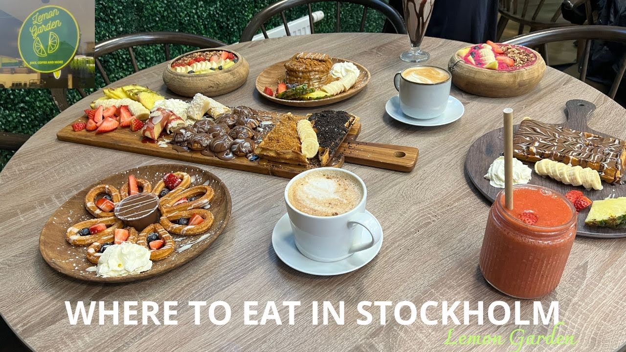 Places to eat in Stockholm | 📍LEMON GARDEN 🍋✨