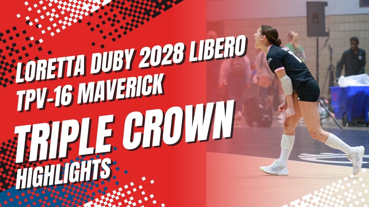 Loretta Duby - Jersey 11 - 2028 Libero - Triple Crown 2026 Highlights