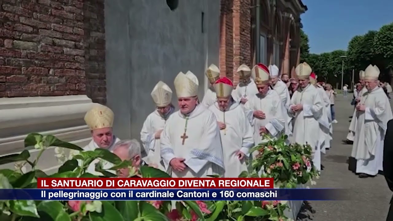 Etg - Il santuario di Caravaggio diventa regionale: il pellegrinaggio con il cardinale Cantoni
