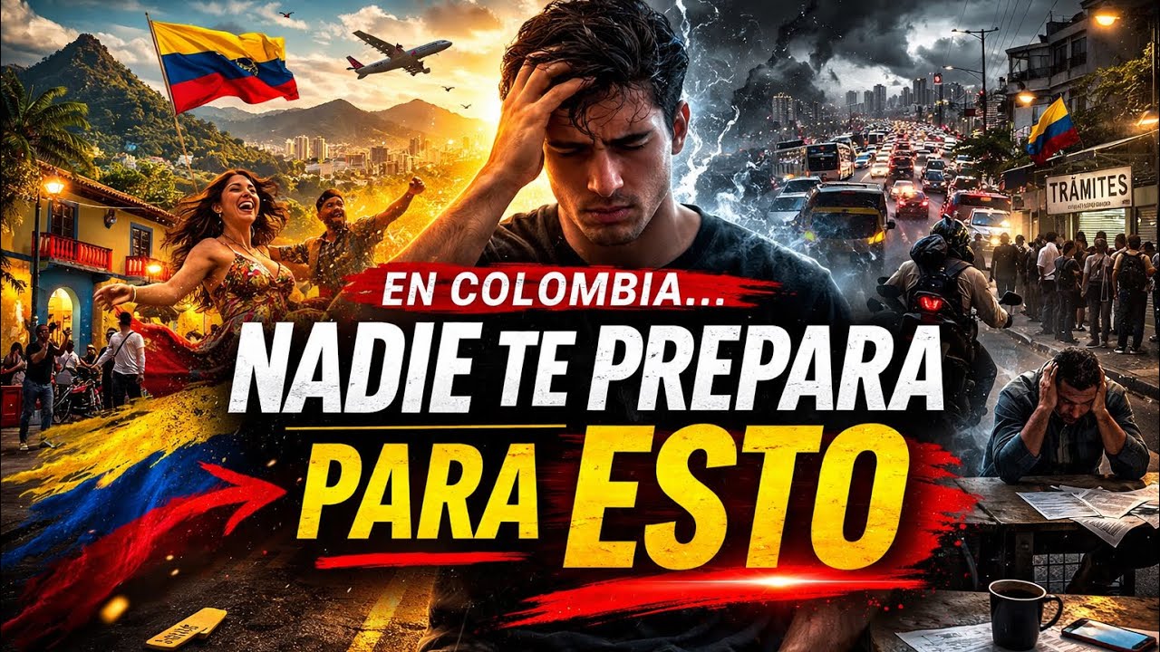 Cuando dejas de ser turista en Colombia… 