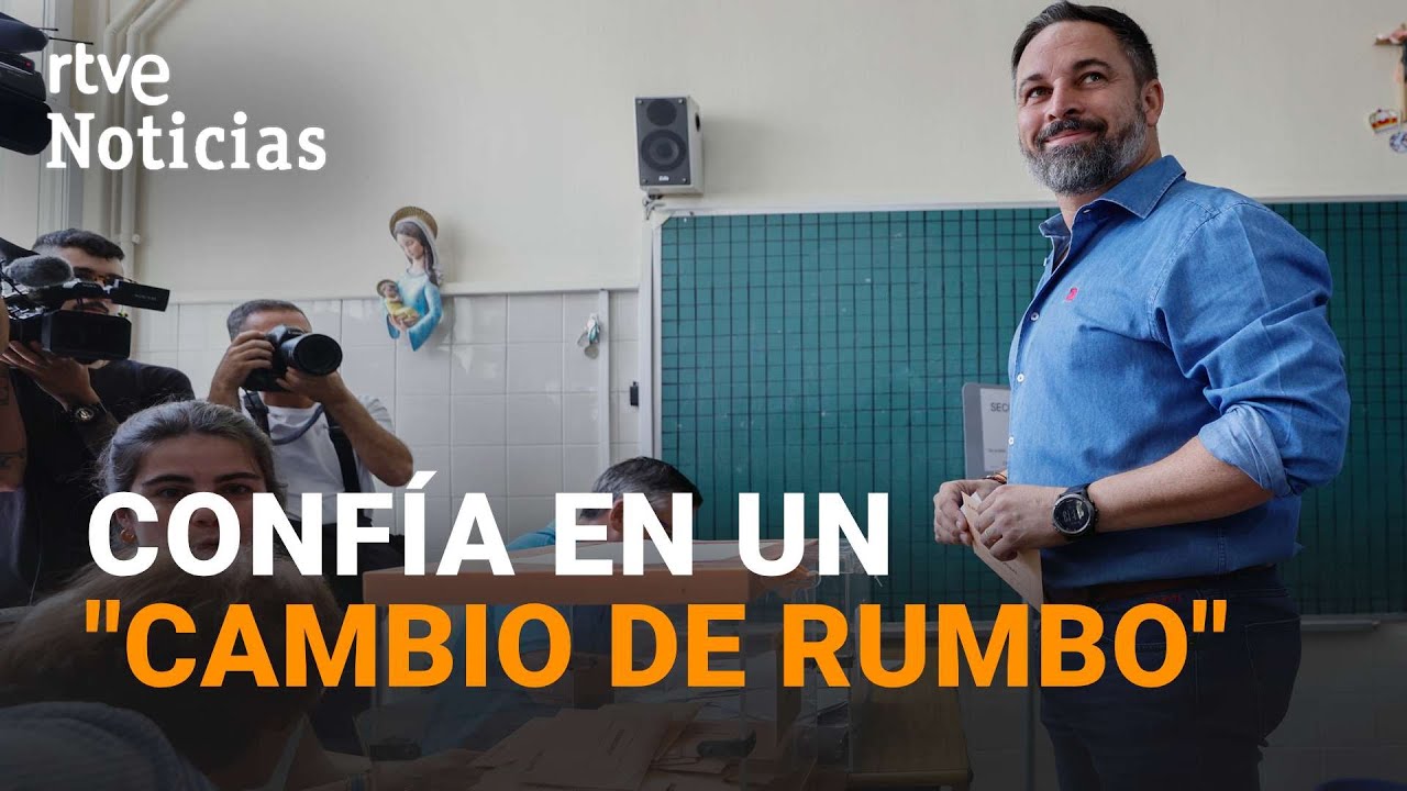 ELECCIONES 23J: ABASCAL tras VOTAR llama a una 