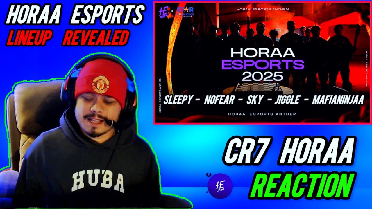 Cr7 horaa Reaction on Horaa Esports Lineup Reveal - Sleepy loaned?