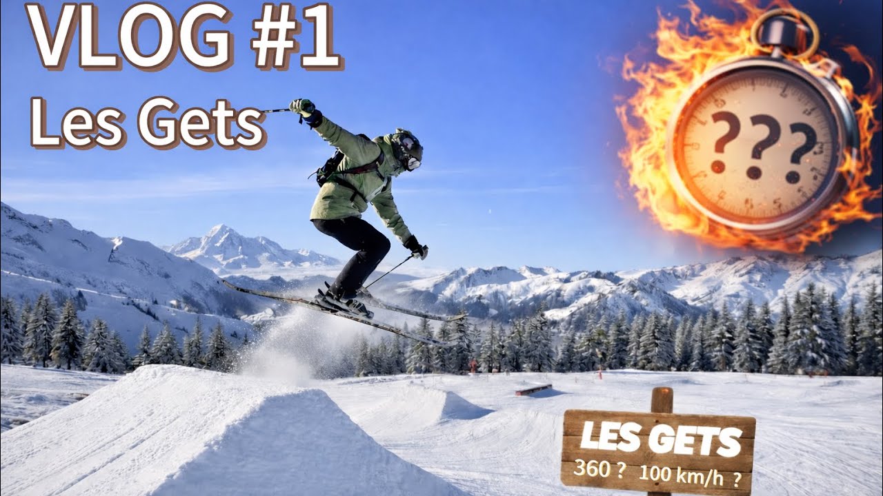 VLOG#1 - Les Gets - Premier 360 ?!