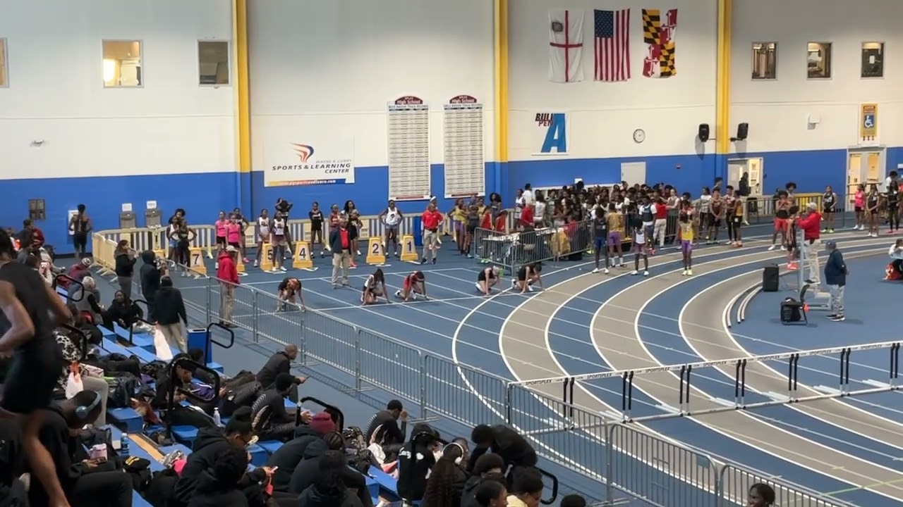 1/15/26 PG Tune Up Meet  55 Meters Hurdles- Tyrell Linder.