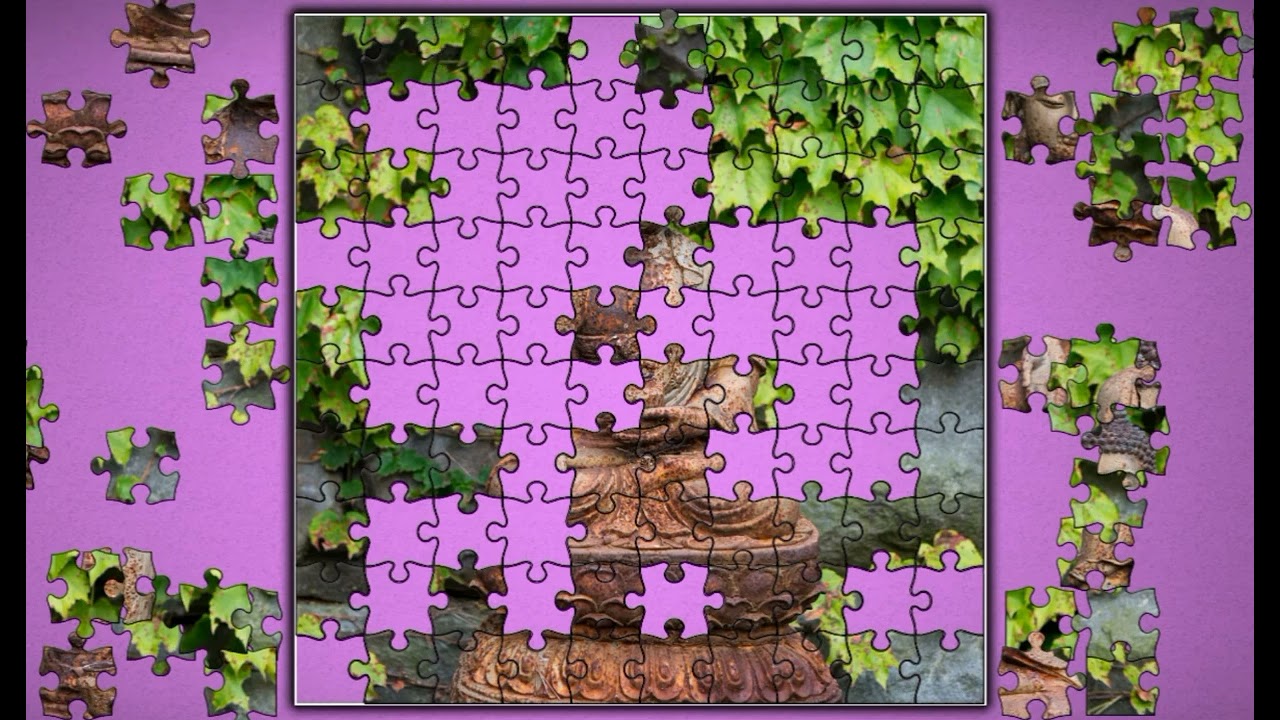 Old Buddha Statue❤️😊 jigsaw puzzle🧩🧩 \\@funpuzzle1122 