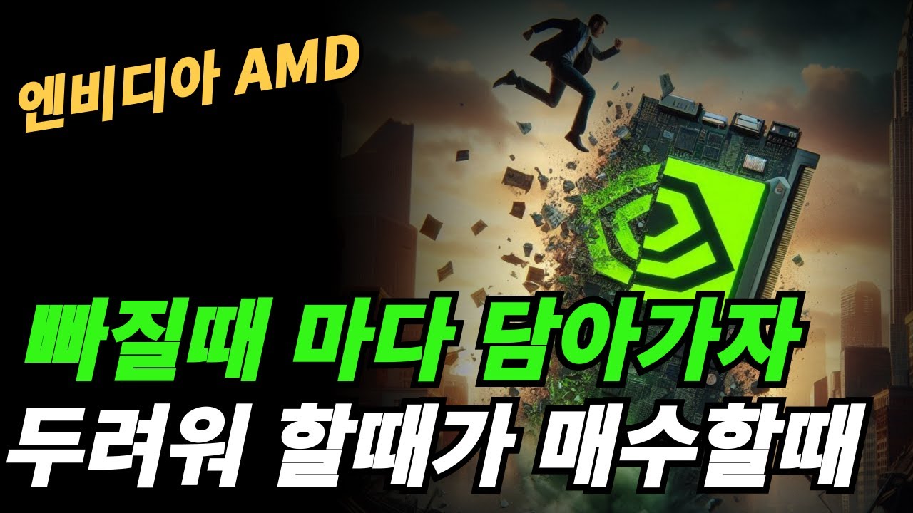 (엔베디아,AMD) 우량주는 빠질때 담자
