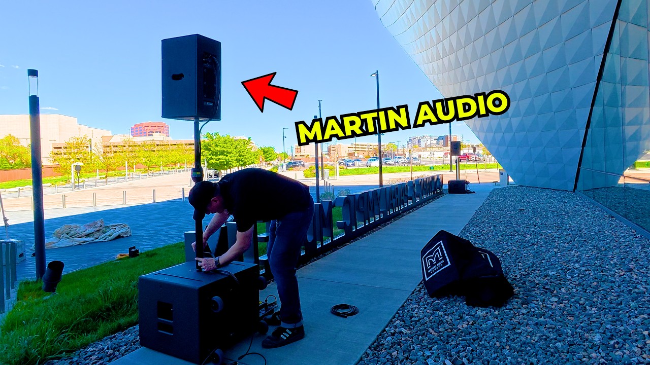 A Simple, Clean Sound and Lighting Setup for a Corporate Party. (Gig Vlog)