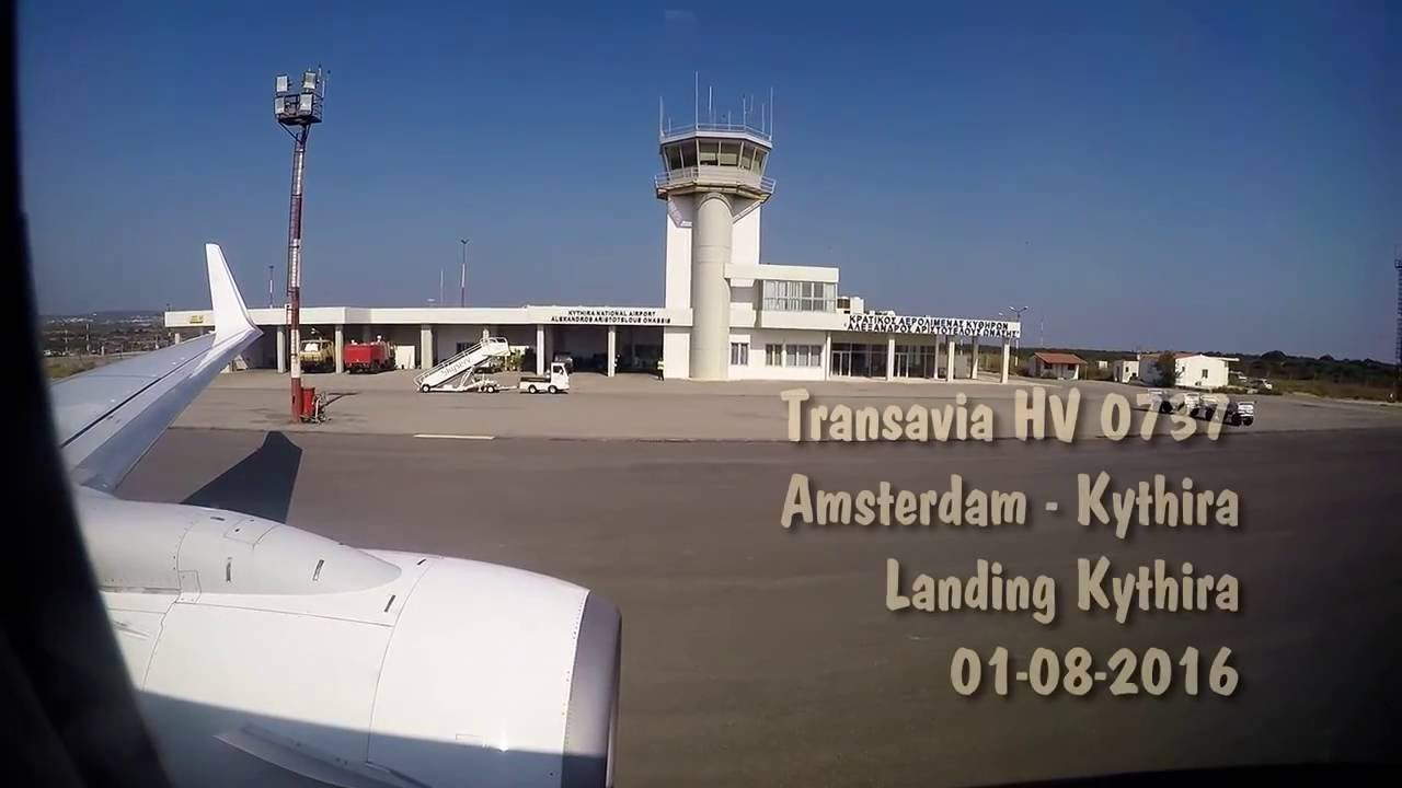 209. Transavia HV 0737 - Landing Kythira op 01-08-2016