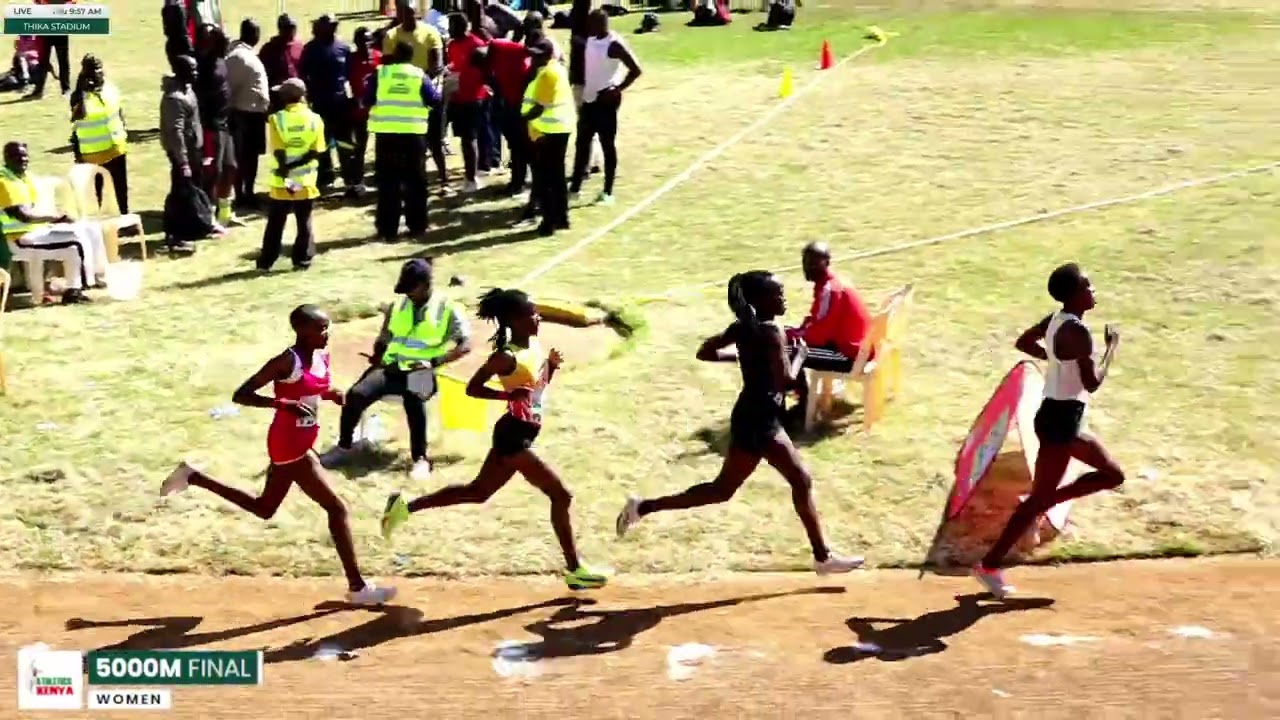 5000m women final second AK Track and Field Open weekend meet, Thika 2026