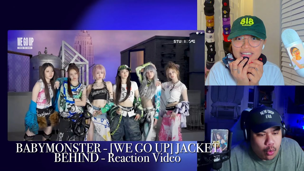 BABYMONSTER - [WE GO UP] JACKET BEHIND - Reaction Video