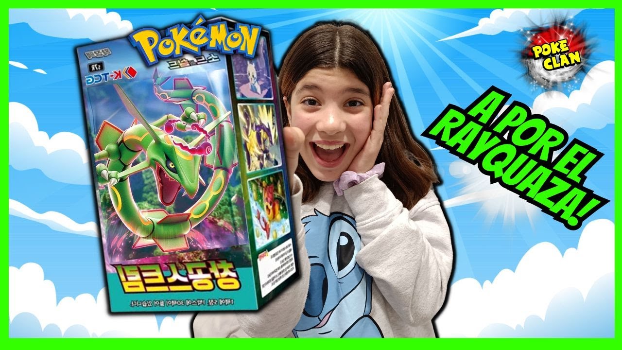BUSCANDO A RAYQUAZA ALTERNATIVO! APERTURA BLUE SKY BOOSTER BOX KR! #pokeclan 10